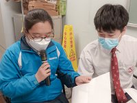 二月十四及十六日 - 午間點唱 全校同學踴躍參與點唱，透過歌曲傳情達意，彼此鼓勵和祝福。